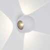 Applique murale d'extérieur AEG Gus LED Blanc, 3 lumières