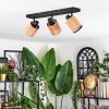 Kinnared Plafonnier, Spot de plafond Noir, 3 lumières