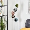 Gastor Boule lumineuse, Lampadaire 33 cm Bleu, Chrome, Vert, Clair, Cuivré, Fumé, 5 lumières