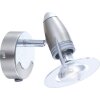 Spot Globo FRANCES I Chrome, Acier inoxydable, Nickel mat, 1 lumière