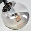 Chehalis Plafonnier, Boule lumineuse Fumé, 3 lumières