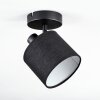 Bassagoda Plafonnier, Spot de plafond Noir, 1 lumière