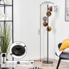 Koyoto Boule lumineuse, Lampadaire 33 cm Or, Clair, Cuivré, Fumé, 5 lumières