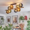 Ripoll Plafonnier, Boule lumineuse Or, Noir, 8 lumières