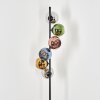 Koyoto Boule lumineuse, Lampadaire 32 cm Bleu, Chrome, Or, Vert, Cuivré, Fumé, 6 lumières