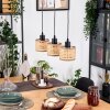 Barcos Suspension, Suspension Écru, Noir, 3 lumières
