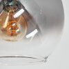 Koyoto Boule lumineuse, Lampadaire Ambre, Clair, Fumé, 5 lumières