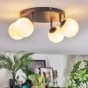 Chehalis Plafonnier, Boule lumineuse Blanc, 4 lumières