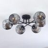 Ripoll Plafonnier, Boule lumineuse Fumé, 6 lumières
