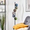 Koyoto Boule lumineuse, Lampadaire Bleu, Or, Vert, Clair, Fumé, 6 lumières