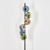 Koyoto Boule lumineuse, Lampadaire Bleu, Or, Vert, Clair, Fumé, 6 lumières