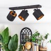 Alsen Plafonnier, Spot de plafond Noir, 3 lumières