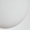 Gastor Plafonnier, Boule lumineuse Laiton, Noir, 5 lumières