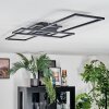 Manor Plafonnier LED Noir, 1 lumière