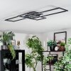 Manor Plafonnier LED Noir, 1 lumière