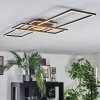 Manor Plafonnier LED Noir, 1 lumière