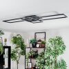 Manor Plafonnier LED Noir, 1 lumière