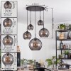 Koyoto Suspension, Boule lumineuse, Suspension Fumé, 5 lumières