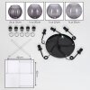 Koyoto Suspension, Boule lumineuse, Suspension Fumé, 5 lumières