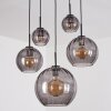 Koyoto Suspension, Boule lumineuse, Suspension Fumé, 5 lumières