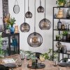 Koyoto Suspension, Boule lumineuse, Suspension Fumé, 5 lumières
