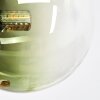 Chehalis Plafonnier, Boule lumineuse 27 cm Bleu, Chrome, Vert, Clair, Cuivré, Fumé, 4 lumières