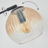 Koyoto Boule lumineuse, Lampadaire Ambre, Clair, Fumé, 5 lumières