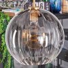 Koyoto Suspension, Boule lumineuse, Suspension Or, Noir, 5 lumières