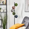 Gastor Boule lumineuse, Lampadaire 33 cm Bleu, Chrome, Vert, Cuivré, Fumé, 5 lumières