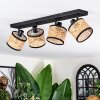 Ramila Plafonnier, Spot de plafond Noir, 4 lumières