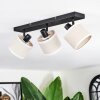 Bassagoda Plafonnier, Spot de plafond Noir, 3 lumières
