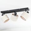 Bassagoda Plafonnier, Spot de plafond Noir, 3 lumières