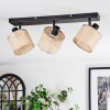Sabadim Plafonnier, Spot de plafond Noir, 3 lumières
