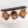 Cando Plafonnier, Spot de plafond Noir, 3 lumières