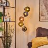 Gastor Boule lumineuse, Lampadaire 33 cm Bleu, Vert, Cuivré, 5 lumières