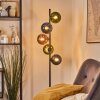 Gastor Boule lumineuse, Lampadaire 33 cm Bleu, Vert, Cuivré, 5 lumières