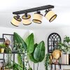 Chellas Plafonnier, Spot de plafond Noir, 4 lumières