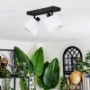 Bassagoda Plafonnier, Spot de plafond Noir, 2 lumières Bassagoda Plafonnier, Spot de plafond Noir, 2 lumières