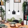 Bassagoda Suspension, Suspension Écru, Noir, 3 lumières