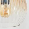 Koyoto Boule lumineuse, Lampadaire Ambre, Clair, 5 lumières