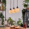 Cavaca Suspension, Suspension Écru, Noir, 3 lumières