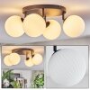 Chehalis Plafonnier, Boule lumineuse 30 cm Blanc, 4 lumières