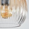 Koyoto Plafonnier, Boule lumineuse Laiton, Noir, 5 lumières