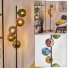 Koyoto Boule lumineuse, Lampadaire 32 cm Bleu, Or, Vert, Cuivré, 5 lumières