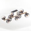 Koyoto Plafonnier, Boule lumineuse Or, Noir, 10 lumières