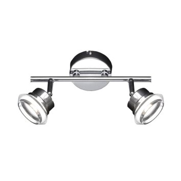 Spot Wofi MORGAN LED Chrome, 2 lumières