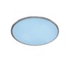 Plafonnier WOFI LINOX LED Blanc, 1 lumière, Changeur de couleurs