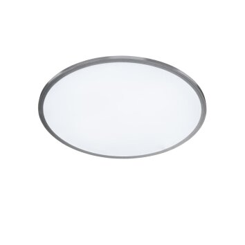 Plafonnier WOFI LINOX LED Blanc, 1 lumière, Changeur de couleurs