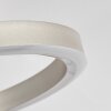 Plafonnier Mohlin LED Nickel mat, 1 lumière