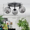 Chehalis Plafonnier, Boule lumineuse Fumé, 3 lumières